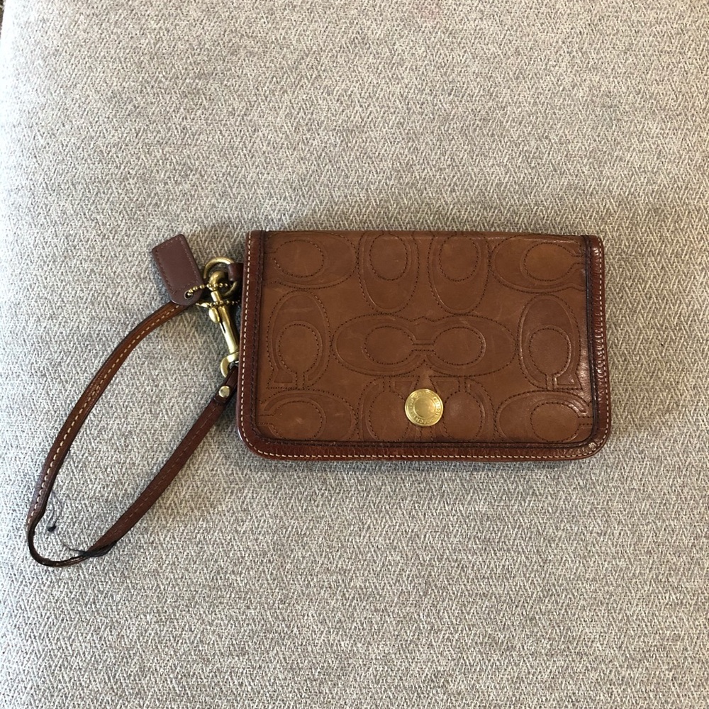 Coach wristlet
